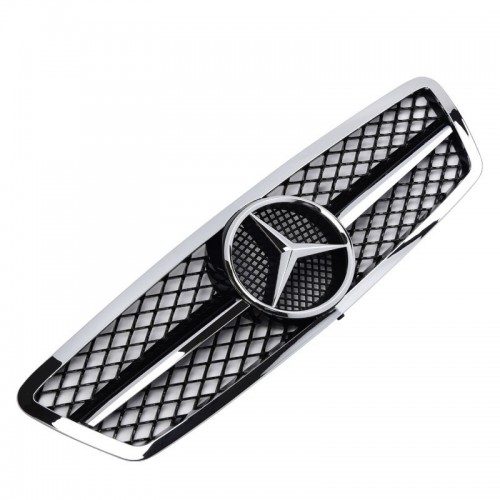 Εμπρόσθια μάσκα AMG look για Mercedes-Benz C-Class (W203, S203) Εμπρόσθια μάσκα AMG look για Mercedes-Benz C-Class (W203, S203)